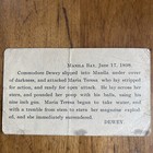 1900   s Wines And Liquors Trade business Card Ad Dewey Quote  New Britain  Conn