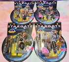 Complete Set Of 8 Vtg 1994 Stargate  the Movie  - Action Figure Hasbro Toy