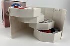 Vintage Sewing Box With 4 Multilevel Compartment Travel To Go Box