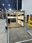  2  Enclosed   Up Fitted 7 X 14 Cargo Trailers