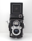    as Is      lens Dirt   vintage Yashica-12 Twin Lens Reflex Box Camera   yk5-msh