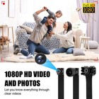 Mini Wireless Wi-fi Hd  1080p Small Pinhole Diy Night Vision Camera Dvr Battery 