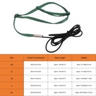 Bird Harness Leash Adjustable Elastic Flying Training  Traction Rope