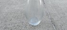 Unbranded 12  Clear Glass Decanter W grapes Etched Wo Cork Stopper  New 