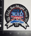 The Who Patch Tv Show Patch Iron On Sew On Patch High Quality Patch 
