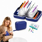 Waterproof Travel Pill Organizer Set - 14 Reusable Pouches  7-day Medicine Case