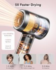 Hair Dryer  160000 Rpm Professional High Speed Ionic Blow Dryer 500 Million Nega