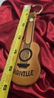 Hand Tool Leather Nashville Keychain Guitar Vintage 