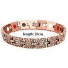 Copper Magnetic Bracelet Energy Therapeutic Healing Therapy Arthritis Men Women