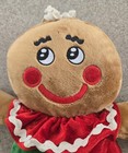 Gingerbread Plush 16inch Stuffed Toy Dan Dee Gingerbread Man Christmas Decor