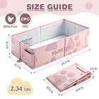 Toddler Bath Tub For Shower  Foldable Baby Bathtub  Portable Kids Bathtub   C   
