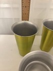 Vtg Cups Anodized Aluminum Drinking Glasses Retro Multi Colors Lot 12 Unbranded