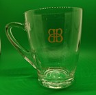 Vintage Baileys Original Irish Cream Clear Glass Coffee Mug Cup With Fill Line