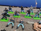 Vintage 1971 Toy Soldiers Lot Britains Ltd Deetail Civil War Wild West Knights