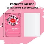Birthday Invitations For Girls 20 Pack With Envelopes Invite Cards For Teen