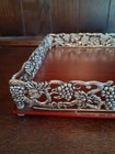 Godinger Silver Art Company Ltd Square Silver Edged  Tray With Feet