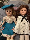 Vintage Lot Of 3 Hard Plastic Dolls 2 ideal W16 Saucy Walker  ac Sweet Sue 16 