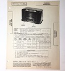 Vintage 1948 Truetone Radio Manual Model D2815 Service Wire Schematic Repair