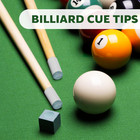 40pcs Slip On Pool Cue Tips Replacement Kit  4 Sizes Upgrade Pool Stick Tips For