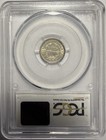 1858 O Liberty Seated Half Dime H10c Pcgs Ms62       stunning Blast White Look      