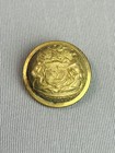 Antique State Of Michigan Seal Brass Tone Metal Uniform Buttons Set Of 2 Read