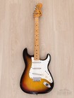 1975 Fender Stratocaster Hardtail Vintage Guitar Sunburst W  Case