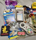 Vintage Lot Estate Mix Trinkets Collectibles Junk Drawer Watch Patch Map Etc 