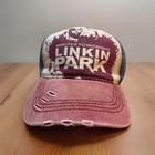 Linkin Park Minutes To Midnight Hat New Tour Concert Metal Red Rock
