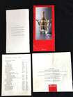 Lot Of 4 Rare Vintage Baccarat Catalogs