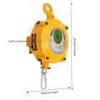 Spring Tool Balancer Retractable Spring Balancer Fixture Holder 11 02-19 84lbs