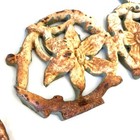 Garden Panels Fence Wrought Iron Pieces Chippy Architectural Salvage Reclaimed