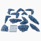 Building Rubble Set  large   Fully Assembled Battlefield Terrain Debris Miniatur