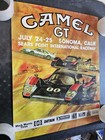 Vintage 1982 Camel Gt Road Racing Poster Sonoma International Raceway