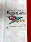 Pc Papers 250 Business Cards Floral Motif 3-1 2  X 2  Ink Jet  Laser Or Copier