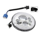 For Harley Street Glide Softail Flhx 7 inch Led Projector Chrome Hi lo Headlight