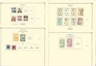 Macao Collection 1949-1957 On 6 Scott International Pages  Portugal Colony