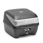 Givi B32n Bold Top Case Black silver 32 Liter   Monolock W universal Mount