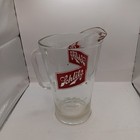 Schlitz Beer Glass Pitcher The Beer That Made Milwaukee Famous Vintage 64oz  Euc