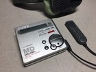 Sony Digital Mega Bass Md Minidisc Walkman Recording Mz-r70 Portable Case Remote