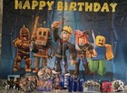 Roblox Birthday Party Set W 3x4ft Banner  Party Decor   Accessories For 10 