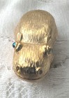 Vintage 1970 Charlie Solid Perfume Gold Hippo By David Webb - Full   
