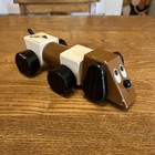 Vinatge 1970s Wooden Pull-along Dog - Ryk Heuff For Olly Toys - Rare