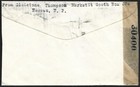 aop  Bahamas Ww2 1944 Censored Cover To The Us