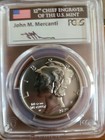 2020 W  25 Palladium Eagle Pcgs Sp70 First Day Of Issue Mercanti Signed