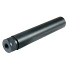 7  Black Aluminum Muzzle Brake 1 2 28 Tpi Barrel Extension Tube For Aeg Gbbc