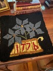 Primitive 1776 Pinwheel Hand Hooked Rug mat