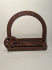 Antique Pair Of Horseshoe U Shaped Barn Door Track Roller Hangers