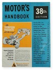 1961 Motor s Handbook 38th Edition Automobile Car Truck Repair Manual Tune Ups 