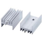 10pcs To-220 Silver Aluminum Cooling Heat Sink Heatsink Transistor Radiator Usa
