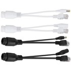12v Power Over Ethernet Passive Poe Adapter Cable Splitter Injector Waterpro Spm